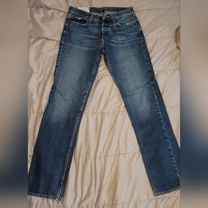 Hollister Men's Slim Straight Blue Jeans 29 x 32